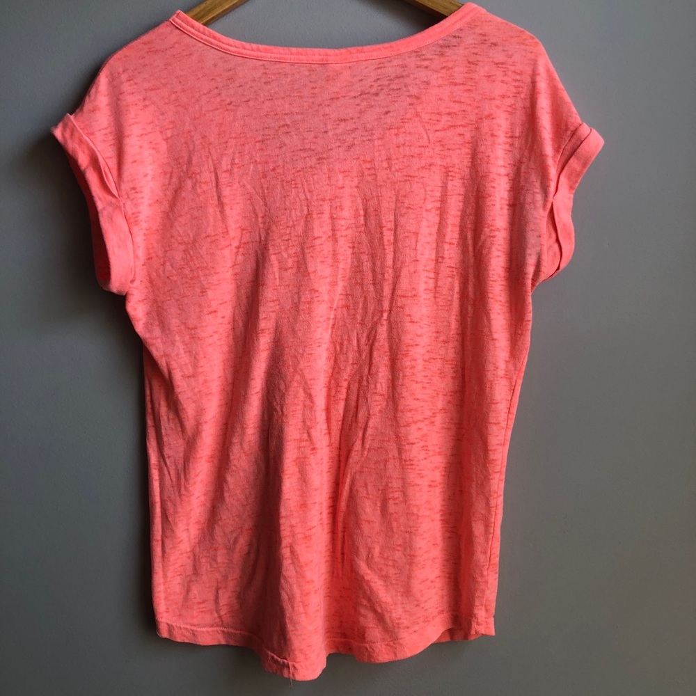 NWOT Burnout Pocket Tee - Picture 4 of 8